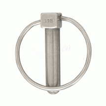 Klappsplinte 4.4 mm, runder Ring; Edelstahl unbehandelt